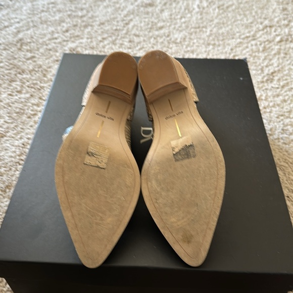 8 - Dolce Vita Sonni Snake Print Embossed Leather Ankle Boot Size 8 - Picture 3 of 3